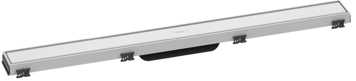 Zestaw Hansgrohe Raindrain Match odpływ liniowy 80 cm biały mat (56038700, 56018180)