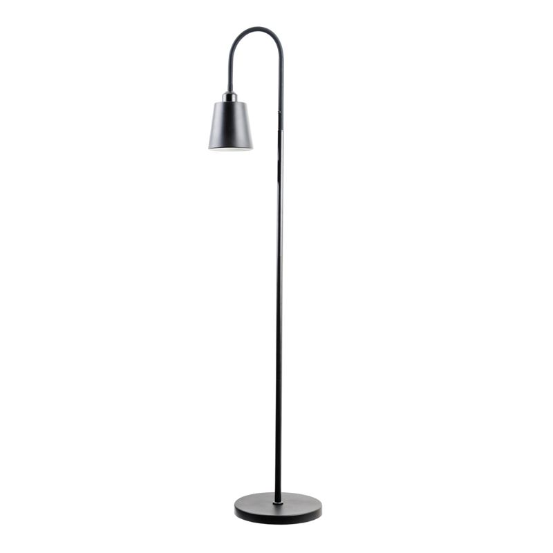 Lampa Stojąca Lumiled Podłogowa Stołowa LED E27 Czarna z Regulacją Wysokości 1 szt.