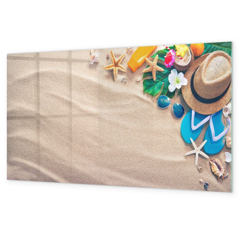 Tablica Magnetyczna Suchościeralna Tulup 120x60 cm Letnie akcesoria Ozdobna, nowoczesna Czarny marker 1 kpl