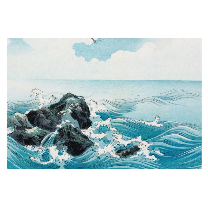 Tapeta Na Flizelinie Wallfluent 104x70 cm Morska scena Dla Miłośników Marynistycznych Pejzaży I Sztuki 1 szt.