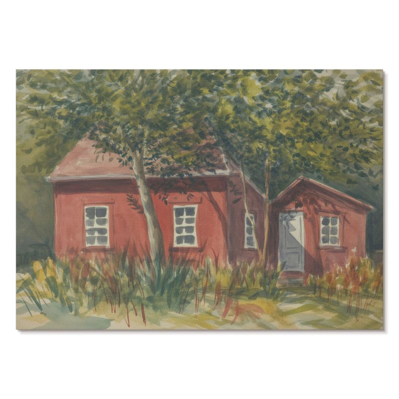 Plakat na Ścianę Tulup 84x59,4 cm (A1) Wiejski domek Do salonu, sypialni, biura 1 szt.