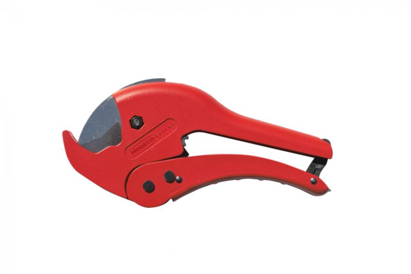 Nożyce automatyczne do cięcia rur PVC z ostrzem ze stali SK5 Modeco Expert 3 - 42 mm - blister - 1 szt.