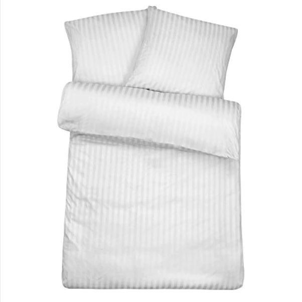 Komplet pościeli z mikrofibry KAM-POL 100% poliester z zakładką 180x200 + 2x50x60 3 szt.