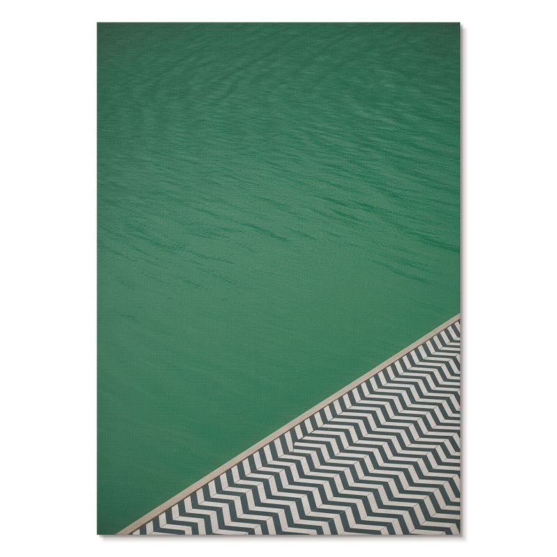 Obraz Plakat Canvas Tulup 29,7x42 cm (A3) Brzeg basenu Do sypialni, biura, salonu 1 szt.