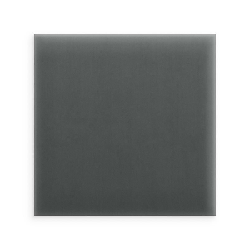 Panel INTESI Magic Velvet ścienny tapicerowany grafitowy 40x40 cm kwadratowy 1 szt.