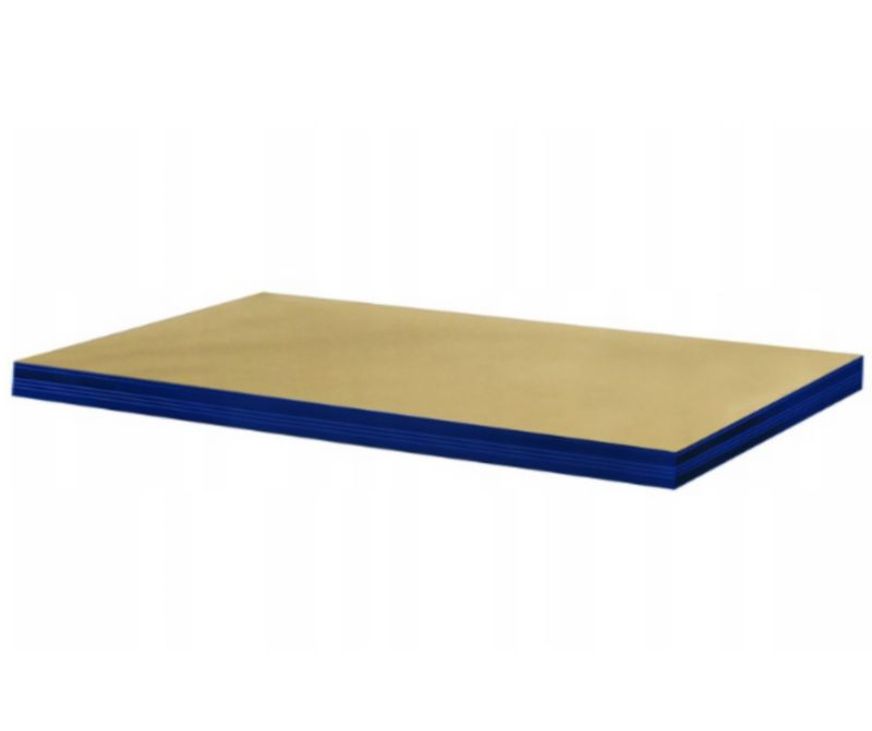 Półka MODO24 do regału metalowego helios 150x30cm 1px275 kg kompletna niebieska 1 kpl.