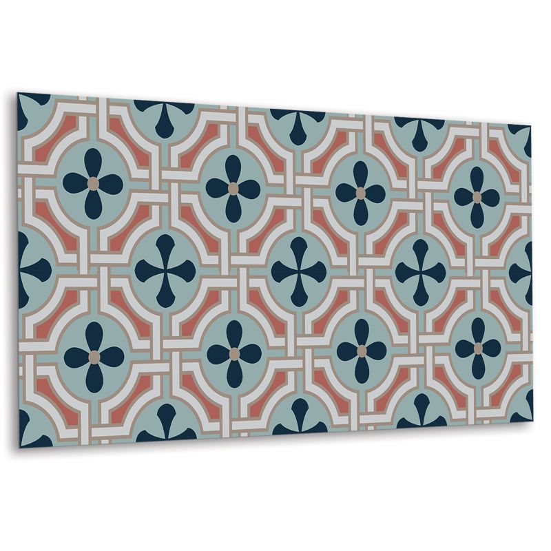 Panel samoprzylepny Tulup 100x50 cm Kwiatowy ornament 1 szt.