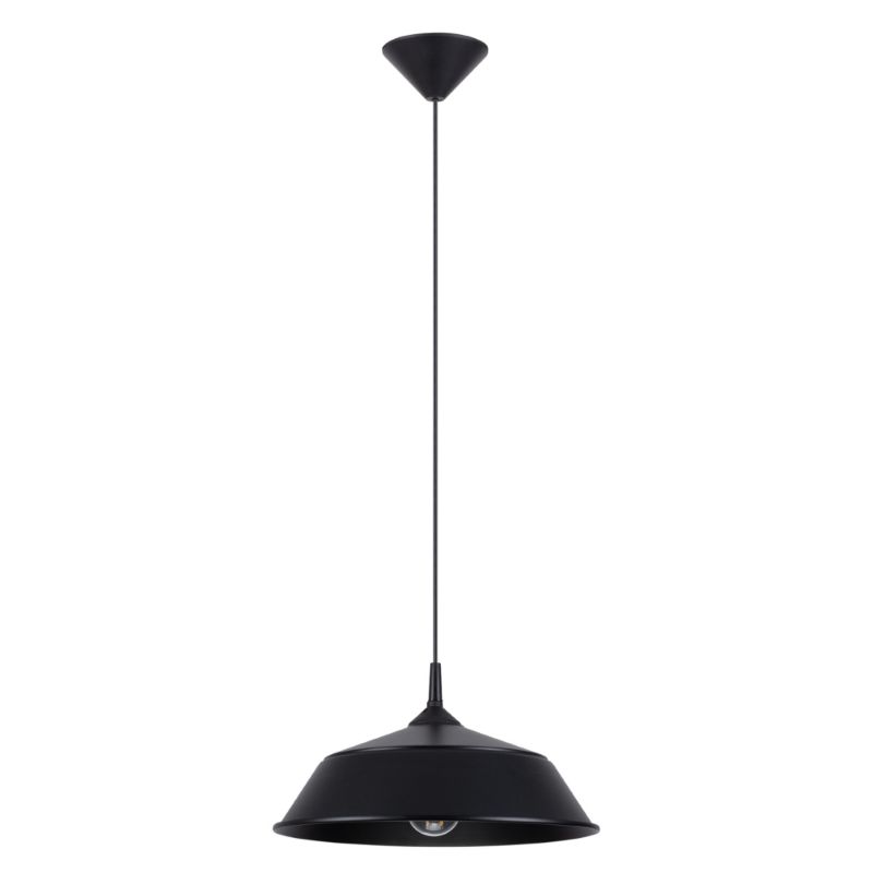 Lampa sufitowa Pure Lume DAGMAR czarna 1xE27x15W IP20 wym:74x34x34cm - 1 szt.