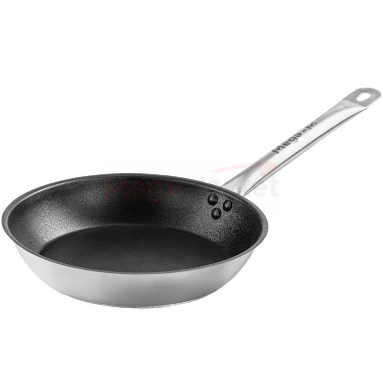 Patelnia z powłoką nieprzywierającą Mega-M śr.26cm Indukcja, Gaz 1szt.