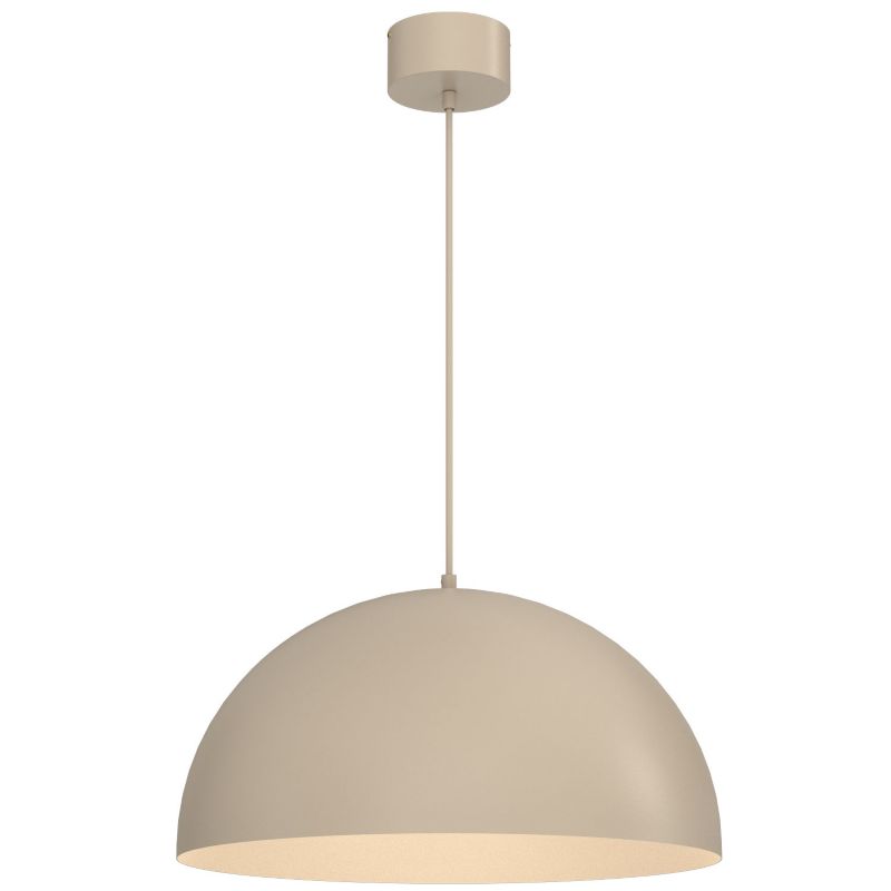 Lampa wisząca Luminex Sola beżowa 1xE27x15W IP20 wym: 130x50x50cm - 1 szt.