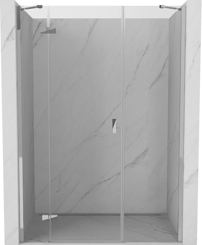 Drzwi prysznicowe uchylne Mexen Mist-H transparent 120 cm lewa 1 szt
