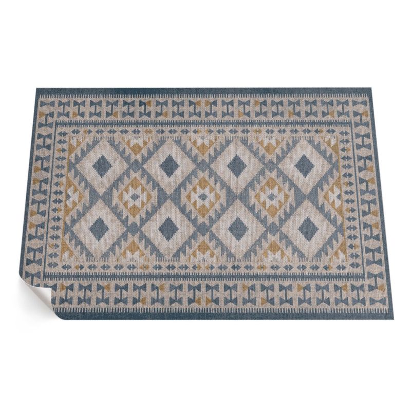Zewnętrzny Dywan Winylowy ArtPrintCave 80x120 cm Retro design dekoracyjny imitacja tkaniny 1 szt.