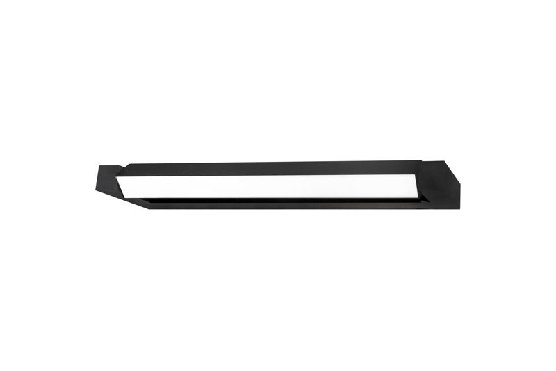 Kinkiet ścienny IdeaLED Lovis czarno-biały nad lustro LED 12W 4200K 840lm IP44 wym: 14 x 60 x 4 cm - 1 szt.