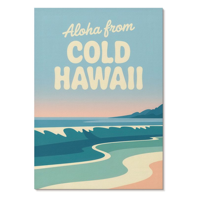 Obraz Plakat Canvas Tulup 42x59,4 cm (A2) Cold Hawaii Do sypialni, salonu, biura 1 szt.