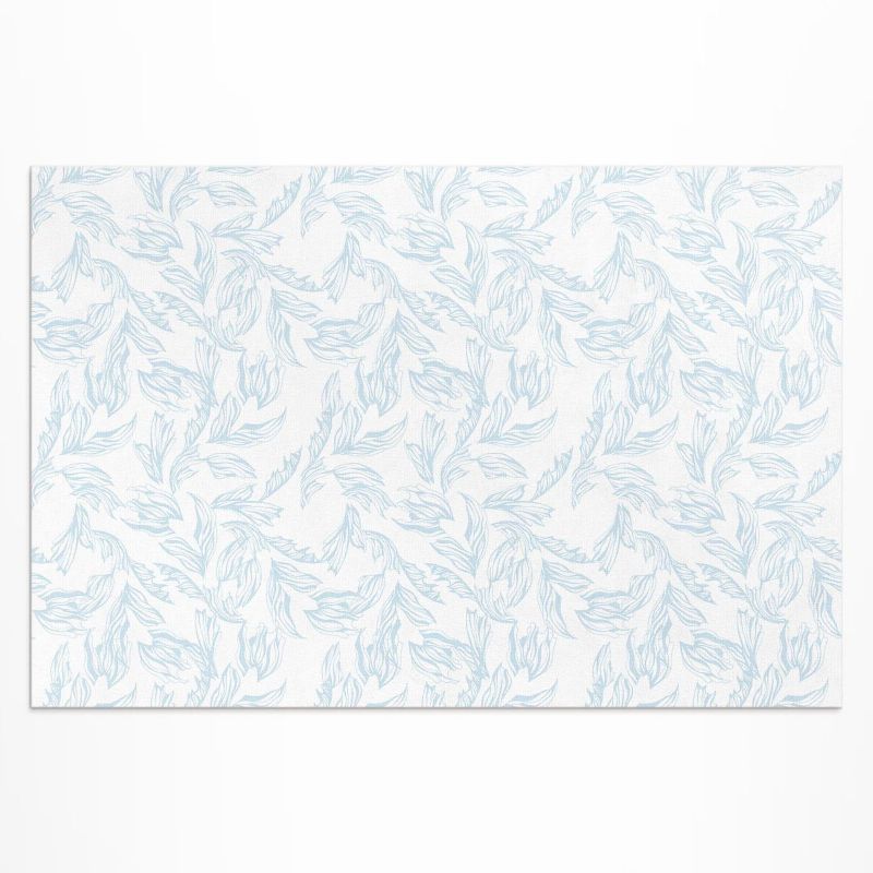 Dywan Winylowy Zewnętrzny Wallfluent 60x90 cm Szkic eleganckich liści vintage 1 szt.