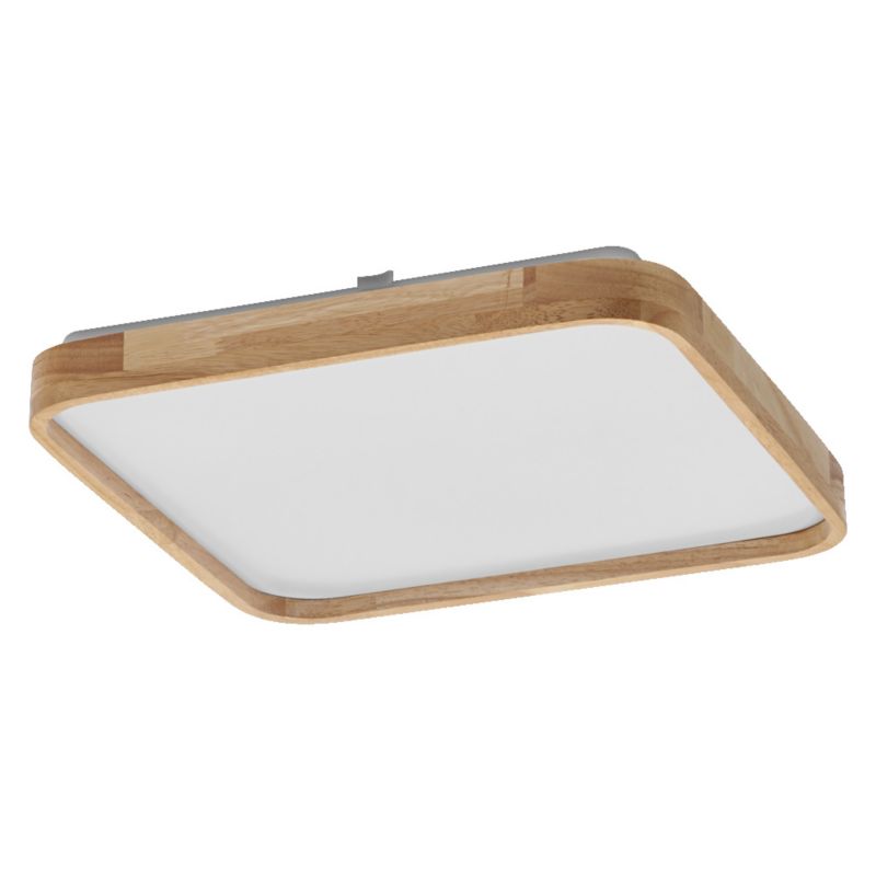 Plafon Orbis Osram Lampa Sufitowa Plafon LED 16W 1000lm 3000K Ściemnialny Kwadratowy Drewno 1 szt.