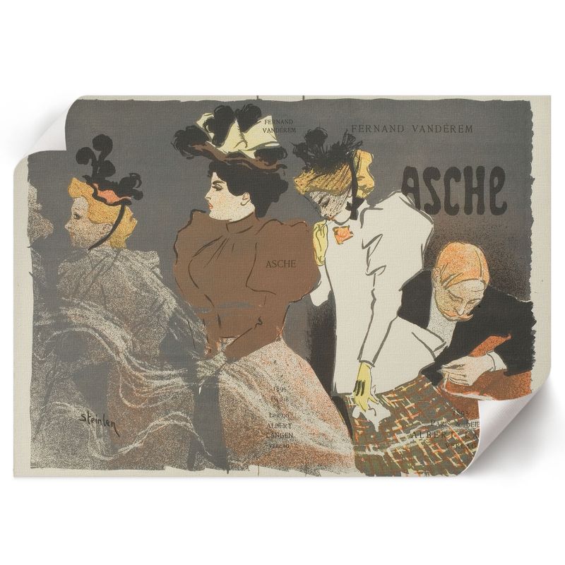Plakat Do Pokoju Dziecka ArtPrintCave 59,5x42 cm Asche Théophile Steinlen 1 szt.