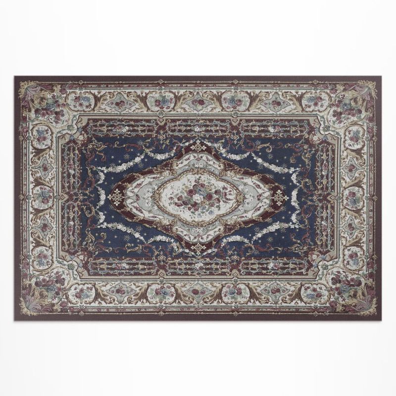 Balkonowy Dywan Winylowy UV Wallfluent 120x180 cm Antyczny wzór ornamentalny w starym stylu 1 szt.