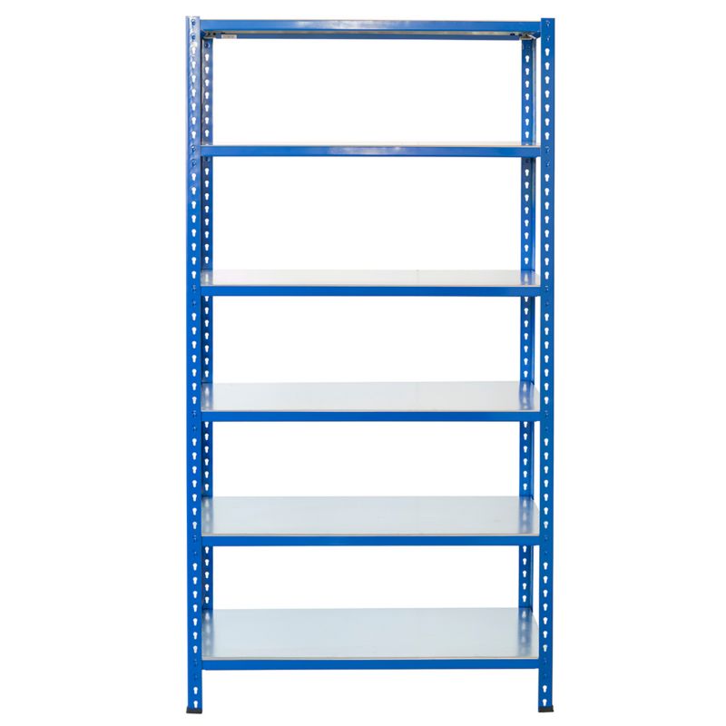 Wtykowy regał metalowy AR Shelving z profilem L z 6 półkami 200x60x30 cm 180 kg 1 szt
