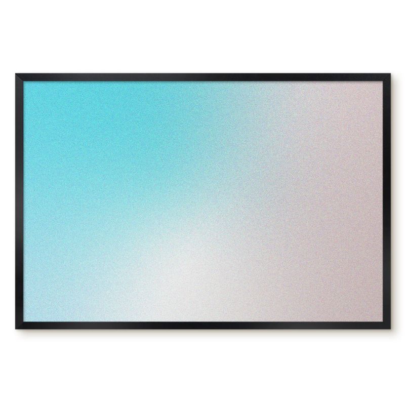 Tablica Magnetyczna Do Sypialni Tulup 60x40 cm Pastelowa abstrakcja - Czarna rama Do salonu, sypialni 1 szt.