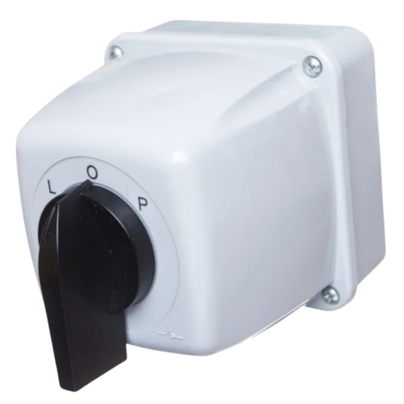 Łącznik Krzywkowy L-0-P 3P 40A IP44 Elektromet Łuk 40-43 w Obudowie 924029 1 Szt.