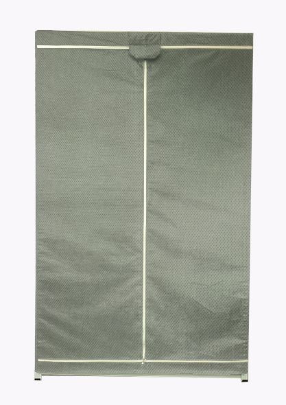 Pokrowiec ochronny na regał MODO24 196X100X45 cm futerał na stojak szary 1 szt.