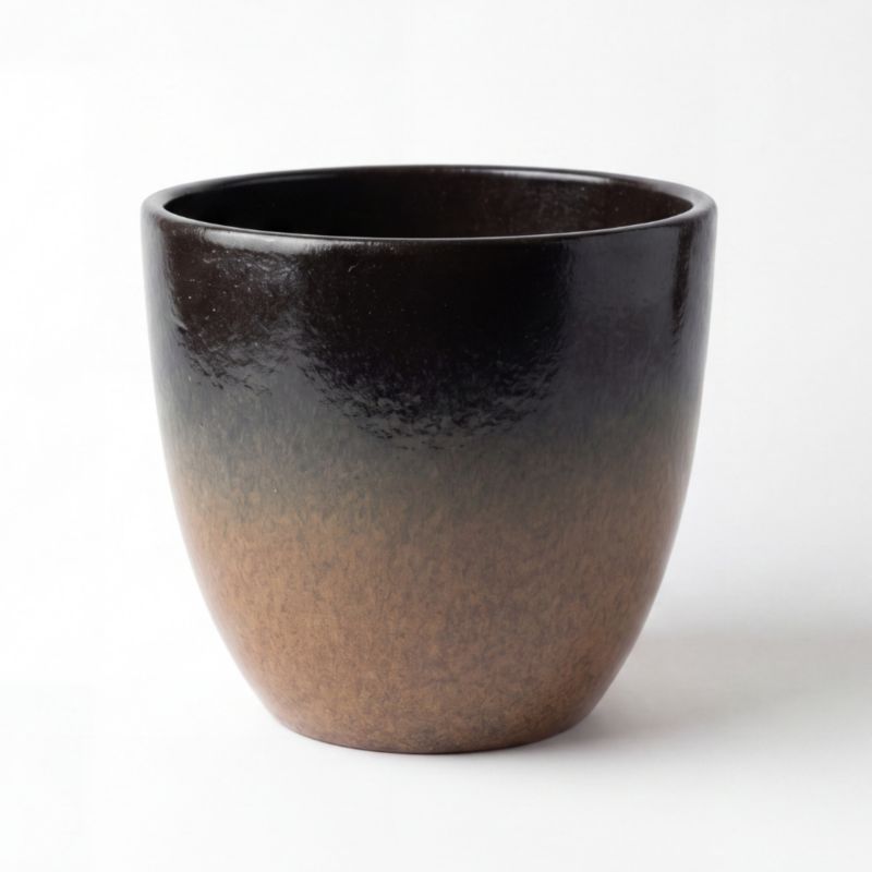 Donica ceramiczna Provencelia LANCELOT X9, sred.47 x H41 cm, mrozoodporna, rękodzieło, szkliwiona 1 szt.