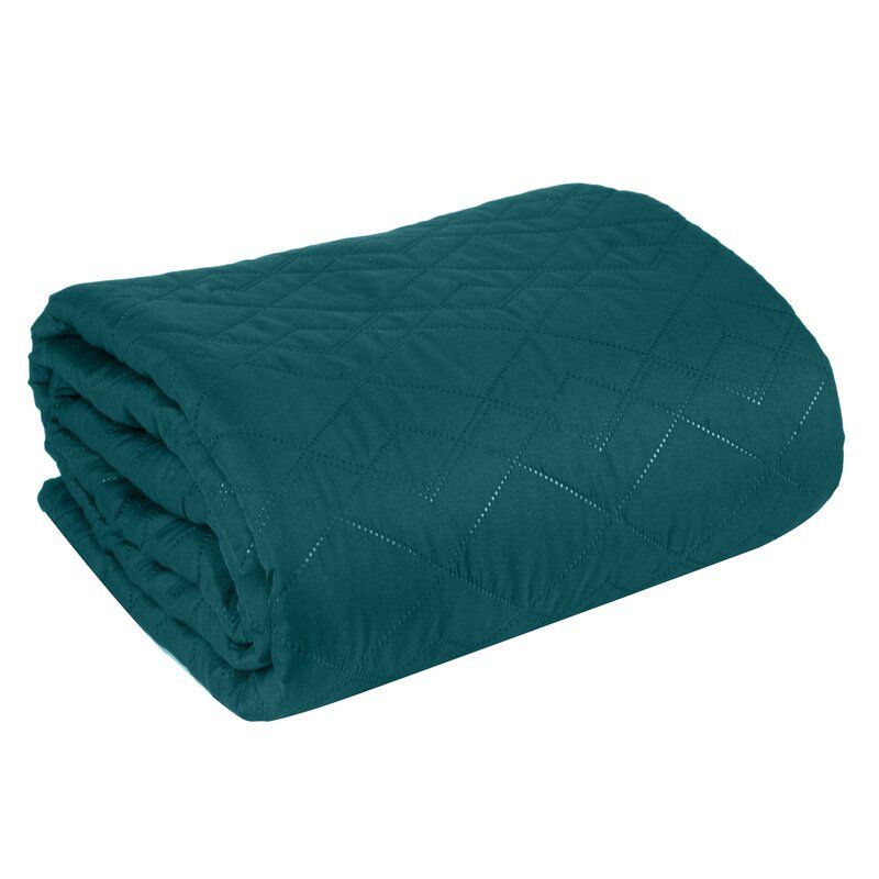 Narzuta dekoracyjna Eurofirany 170x210 cm turkusowa 1 szt.