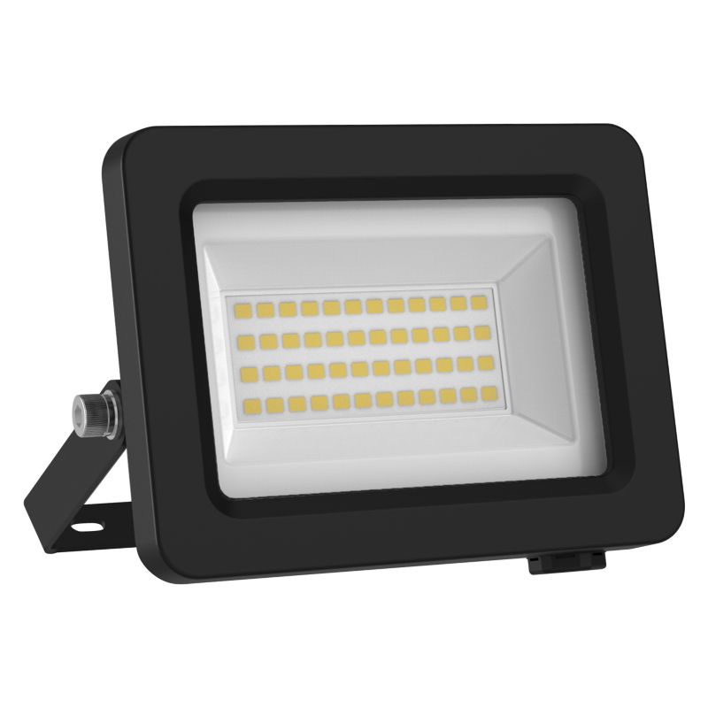 Naświetlacz LED czarny, 10W, 1750lm, EEK A OSRAM, 10 W, 1 szt