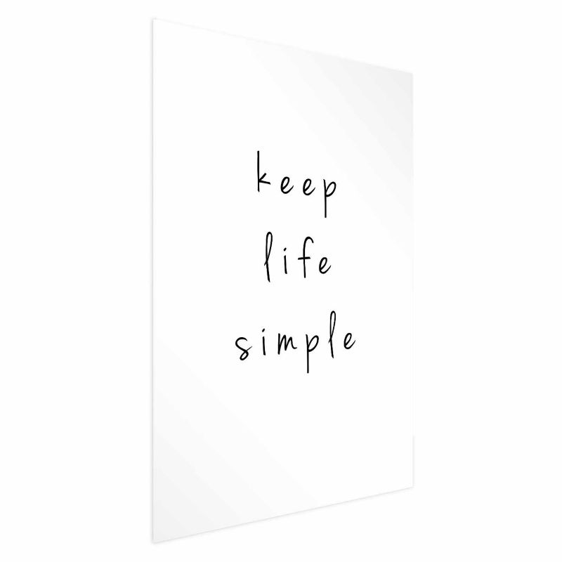 Plakat Artgeist Simple 21x30 cm bez ramy 1 szt