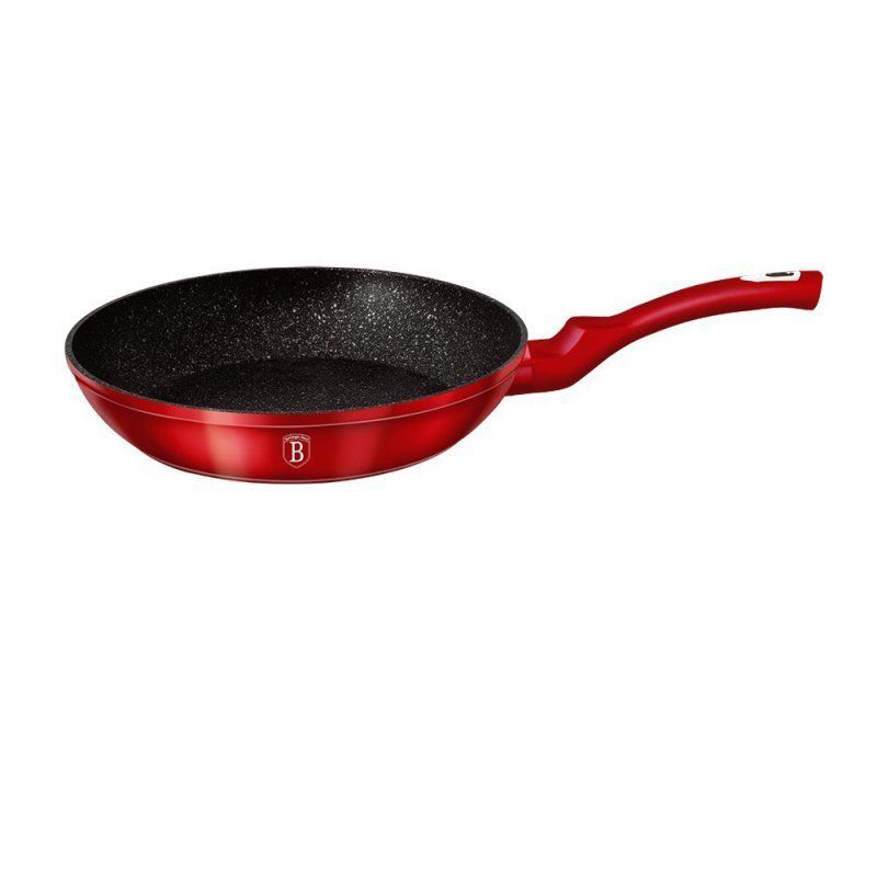 Patelnia granitowa 30 cm Berlinger haus bh-1254 red metallic line 1szt