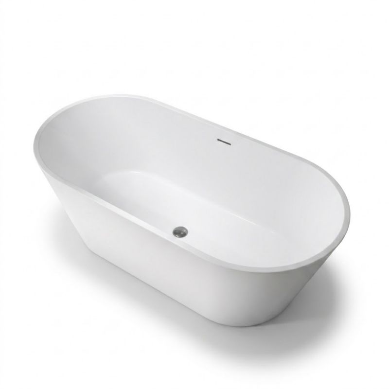 Wanna wolnostojąca akrylowa Helmken Raya 170 x 80 + Nóżki + Syfon, 1szt