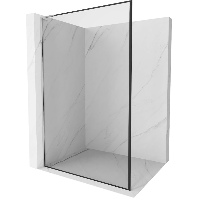 Ścianka prysznicowa Mexen Kioto L czarny wzór 70x200 cm 800-070-103-01-70 1 szt.