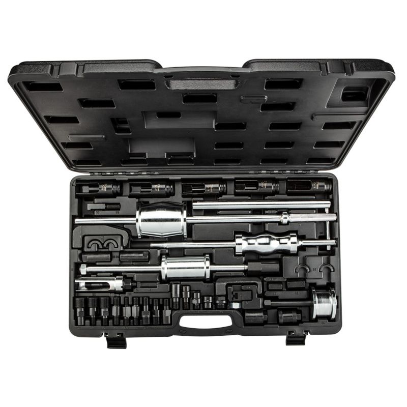 Ściągacz do wtrysków NEO TOOLS z młotkiem bezwładnościowym 17szt 1 kpl