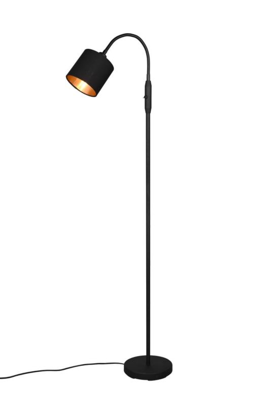 Lampa podłogowa stojąca RL Tommy złoto-czarna 1 x E14 x 40W wym: 130 x 20 x 20 cm - 1 szt.