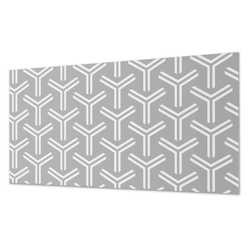 Okładzina Ścienna Z Grafiką PCV ArtPrintCave 120x60 cm Geometryczny wzór strzałek 1 szt.