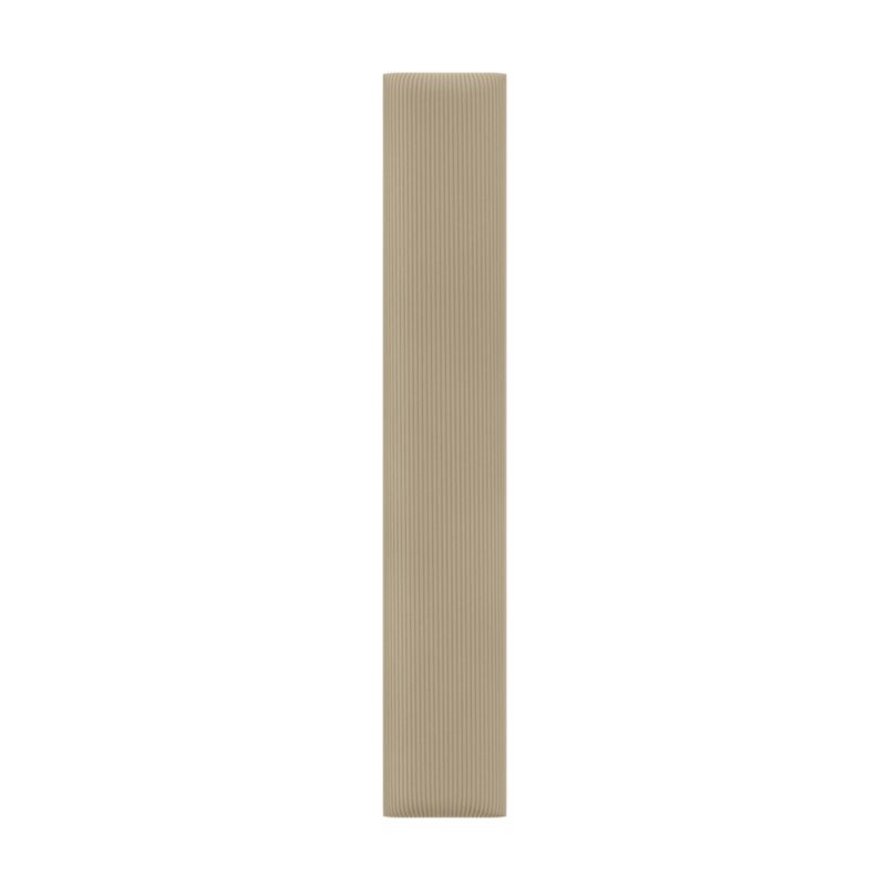 Panel ścienny tapicerowany Stegu B3 PP 90 x 15 cm jasny beżowy sztruks
