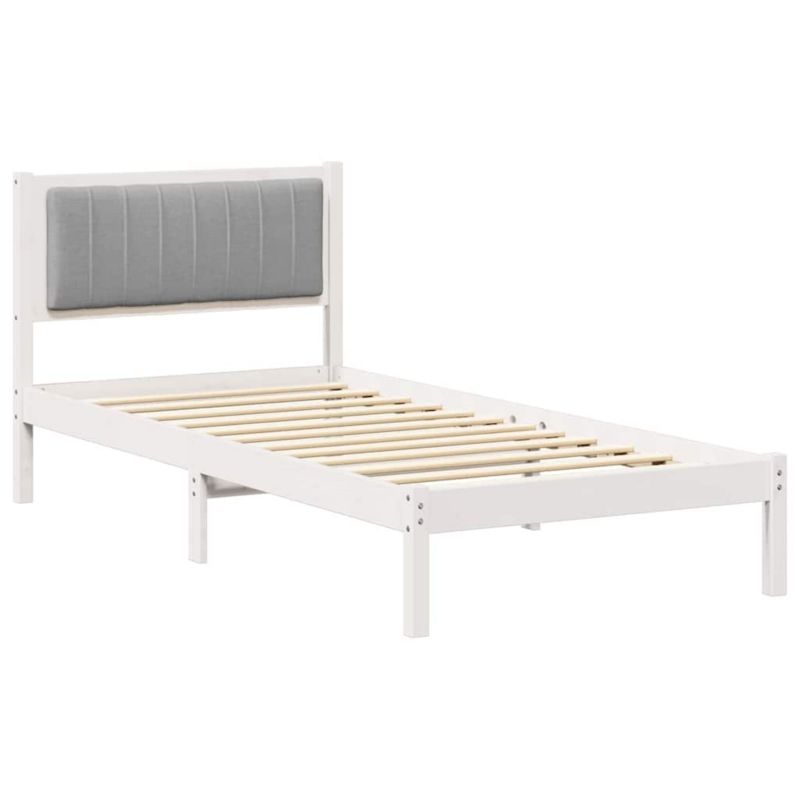 Łóżko Drewniane WaszeMeble 90x190 cm Białe WM-878298 1 szt.