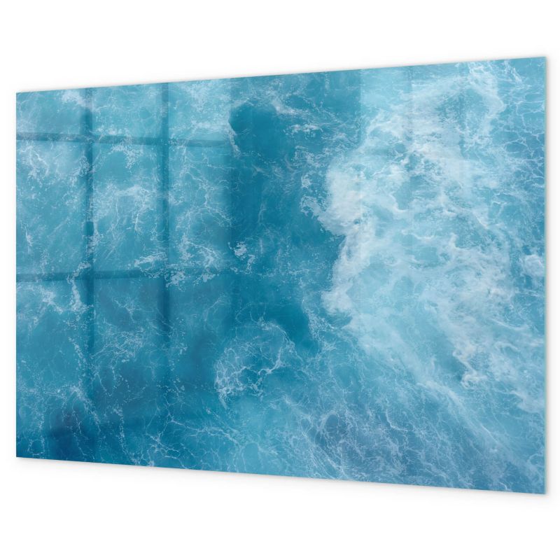 Tablica Do Rysowania Magnetyczna Tulup 100x70 cm Morze woda 5 magnesów + gąbka Czarny marker 1 kpl