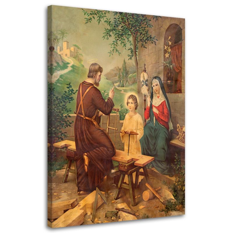 Obraz na płótnie Feeby Święta Rodzina 60x90cm 1szt