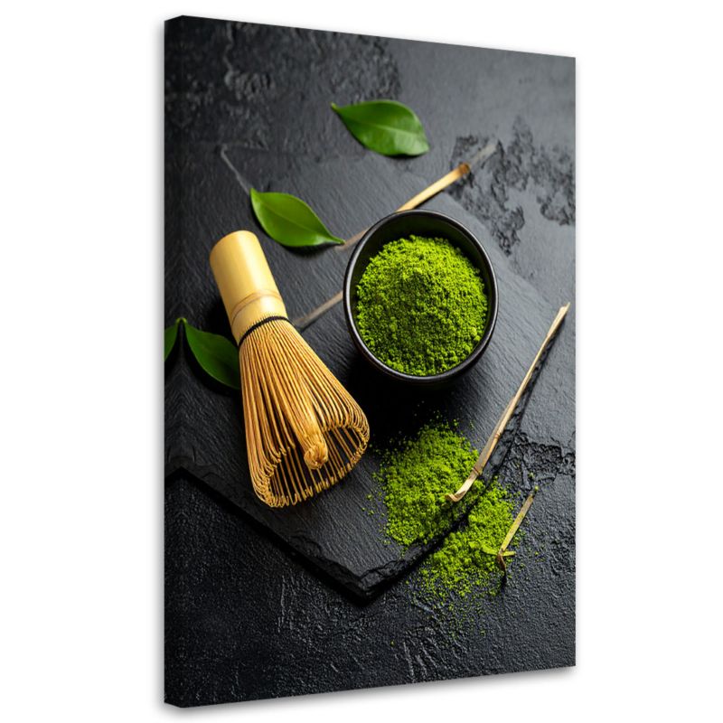 Obraz do kuchni restauracji Feeby Matcha Herbata 80x120cm 1szt