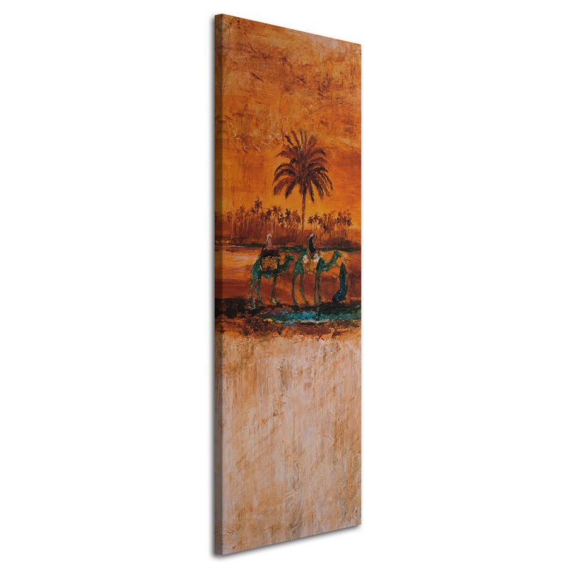 Obraz Feeby Dwa wielbłądy na pustyni 30x90cm 1szt