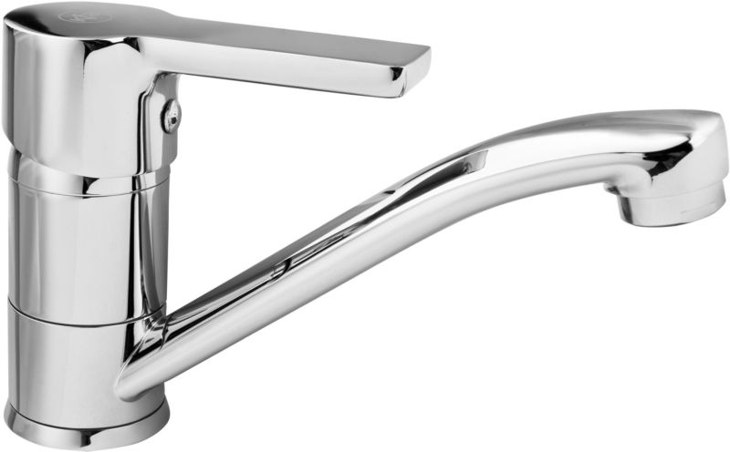 Bateria umywalkowa KFA Armatura Sodalit stojąca jednouchwytowa obrotowa wylewka chrom 1 szt.