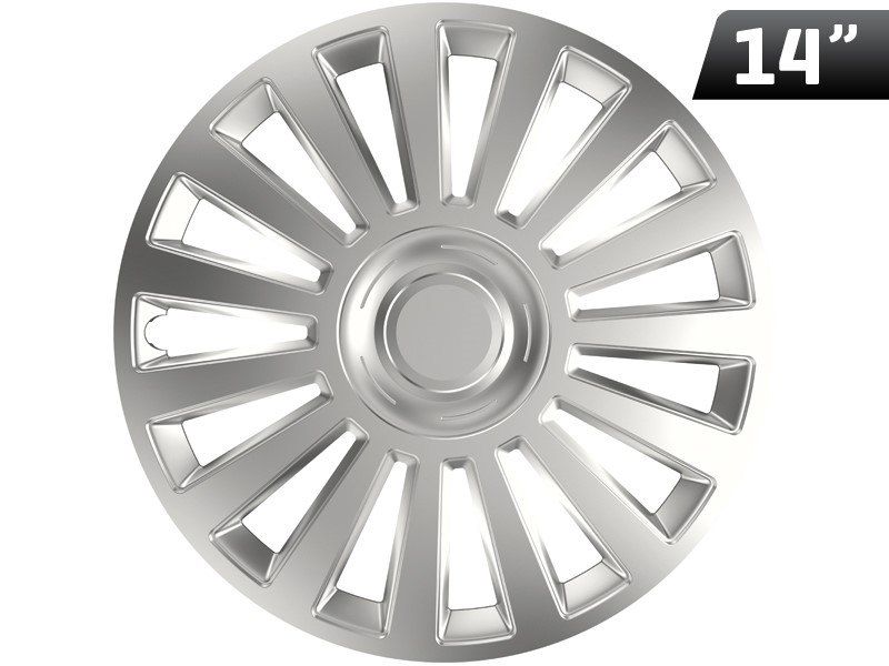 Kołpaki Luxury silver 14", 4 szt.