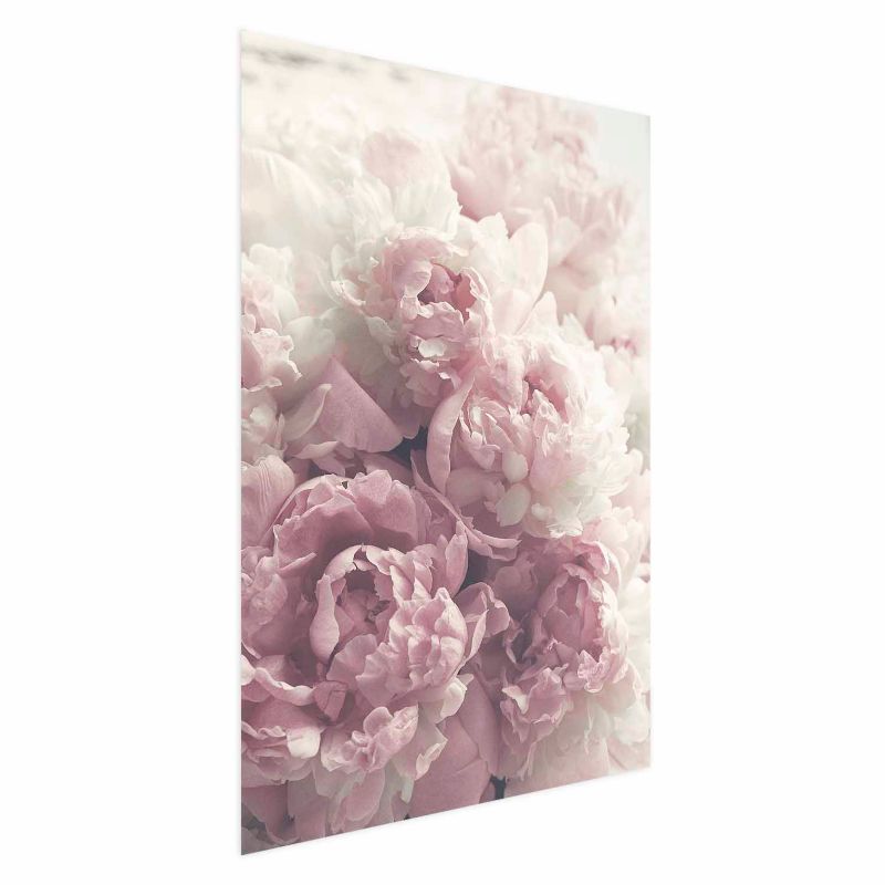 Plakat Artgeist Delikatne piwonie 29,7x42 cm bez ramy 1 szt