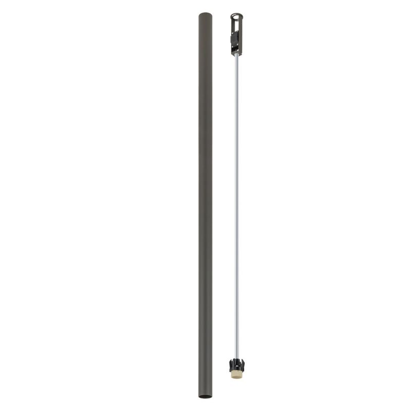 Spot sufitowy Nowodvorski Lighting Fourty szary 1 x GU10 x 10W IP20 wym: 110 x 5 x 4 cm - 1 szt.