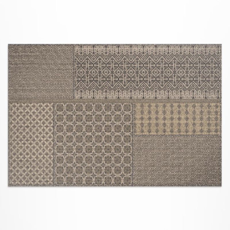Dywan Winylowy Z Nadrukiem Wallfluent 100x150 cm Aztecki wzór imitacja zdobionej tkaniny 1 szt.