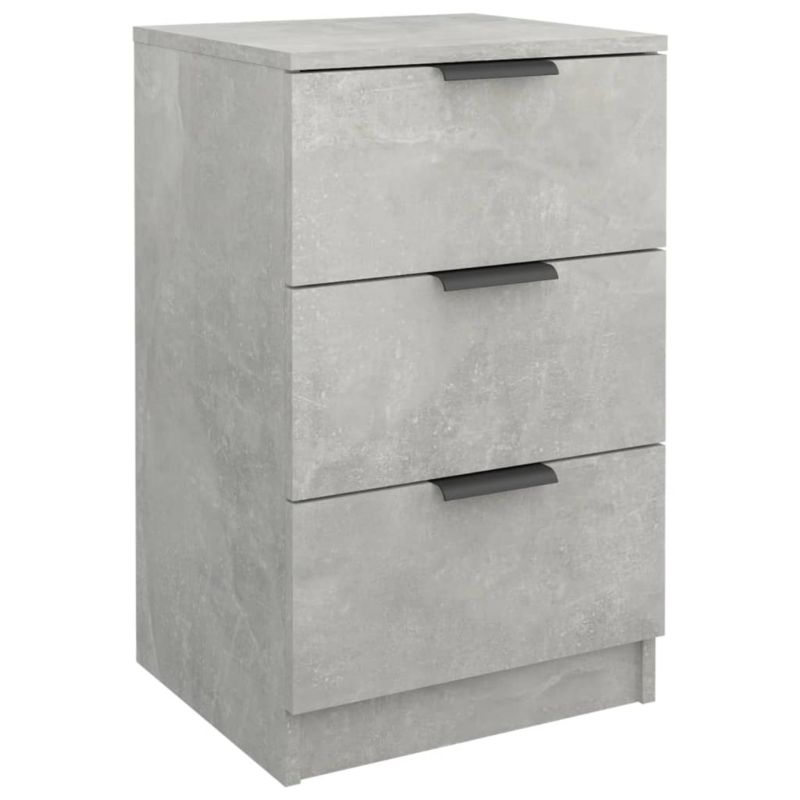 Szafka nocna WaszeMeble betonowy szary WM-811276 1 szt.