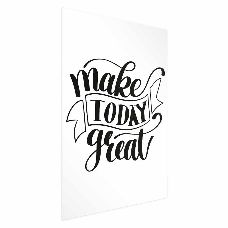 Plakat Artgeist Make today great 60x90 cm bez ramy 1 szt