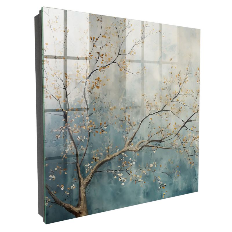 Pudełko Na Klucze Tulup 30x30 cm Relaks natury - Czarna - Otwierana na lewo 1 szt.